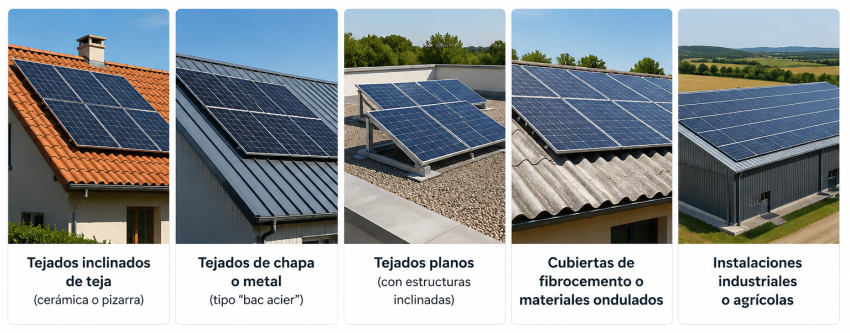 tipos de tejados
